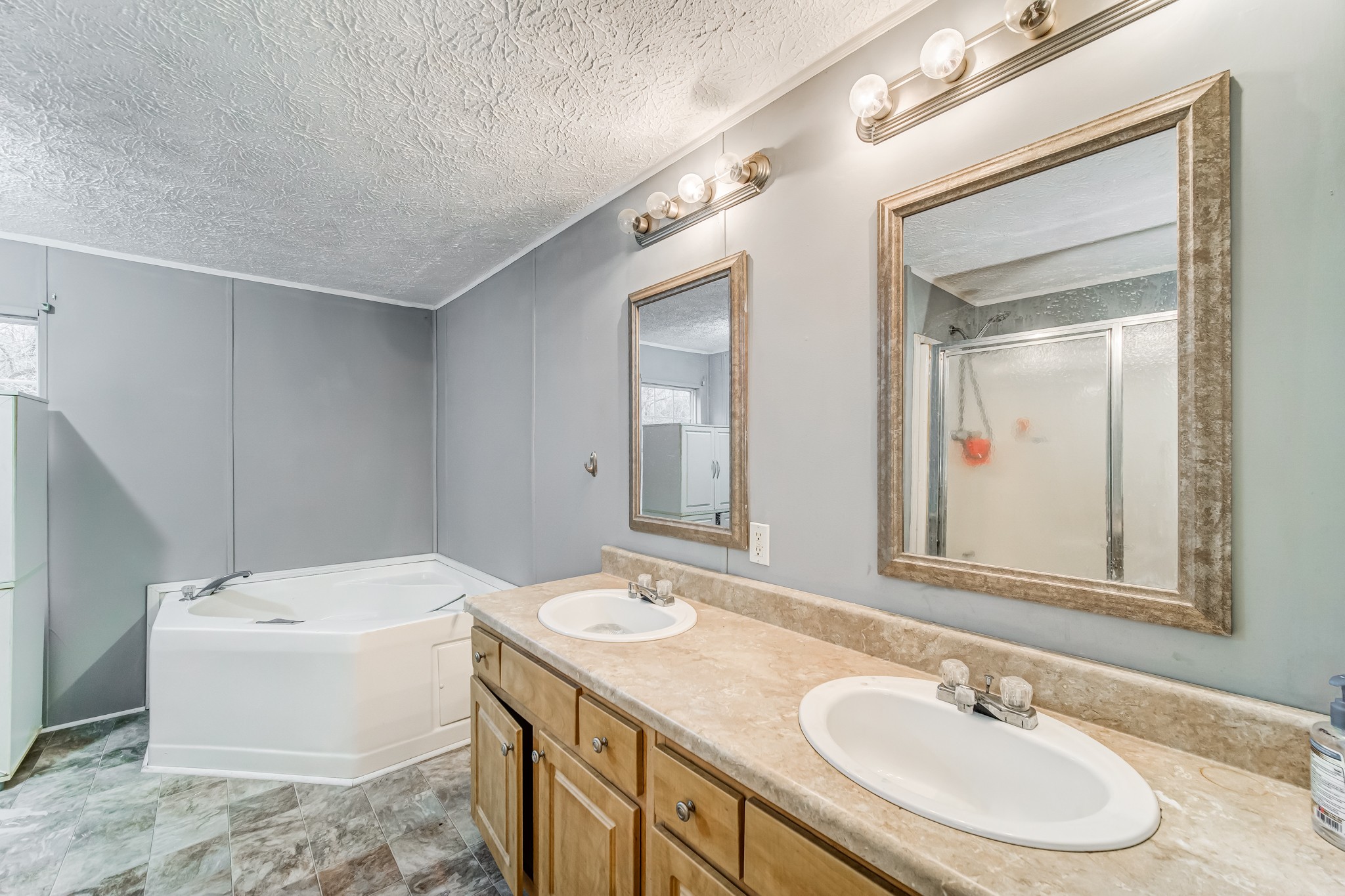 1077 Hamilton Chambers Road Lebanon, TN 37087 - Photo 27 of 29 a bathroom with a sink and a mirror