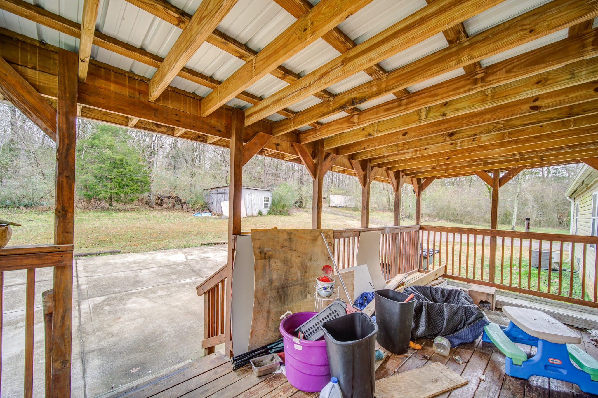 1077 Hamilton Chambers Road Lebanon, TN 37087 - Photo 6 of 29 a view of porch with furniture and next to a yard