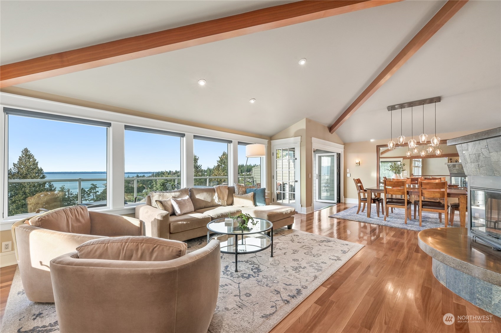 711 Briar Road Bellingham, WA 98225 - Photo 8 of 40 a living room with furniture and a large window