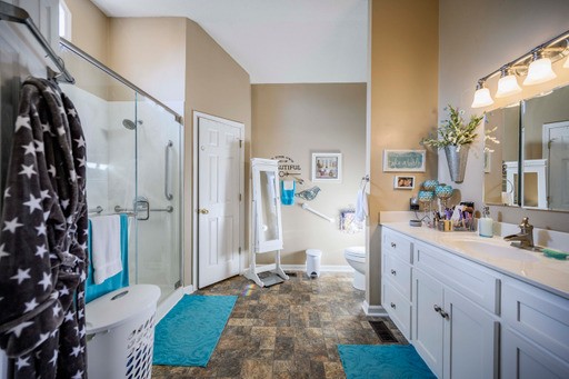 835 Spike Trail Murfreesboro, TN 37129 - Photo 11 of 24 a bathroom with a sink and a mirror