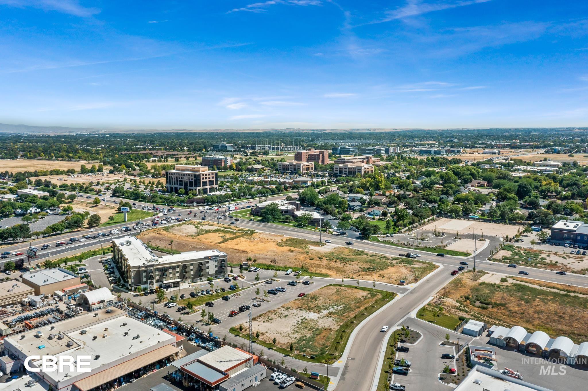 3070 East Franklin Road Meridian, ID 83642 - Photo 6 of 18 Aerial view of property and surrounding area with nearby urban area