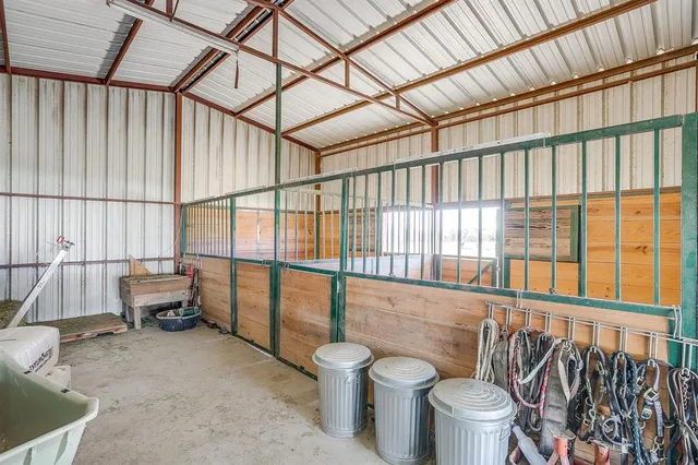 a view of a swimming pool with an ocean view