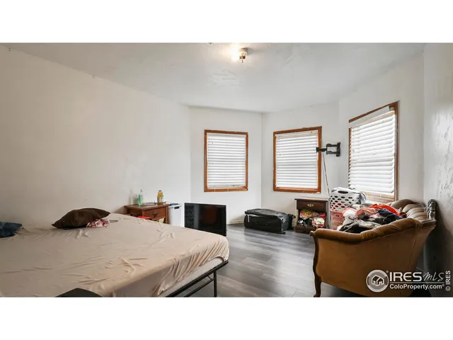 a living room with furniture and window