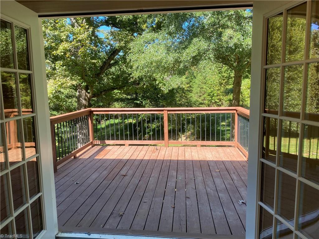 136 Sheep Farm Road Mount Airy, NC 27030 - Photo 27 of 30 French Doors to deck