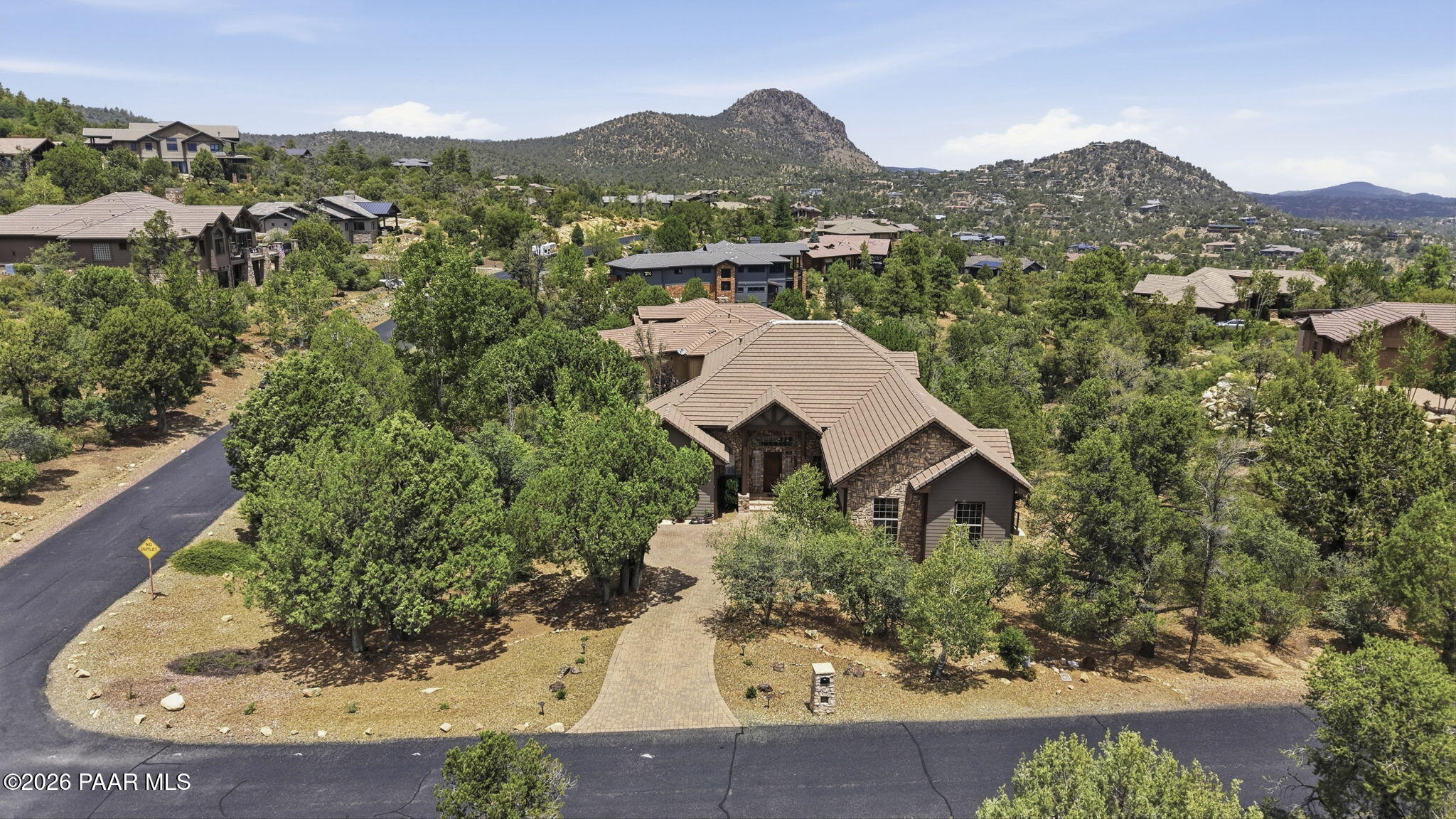 2144 Forest Mountain Road Prescott, AZ 86303 - Photo 47 of 51 7-Aerial Front 3
