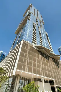 a front view of a building