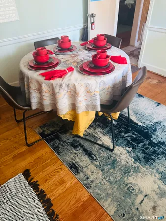a view of a room with granite countertop furniture