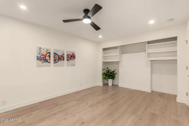 a view of empty room