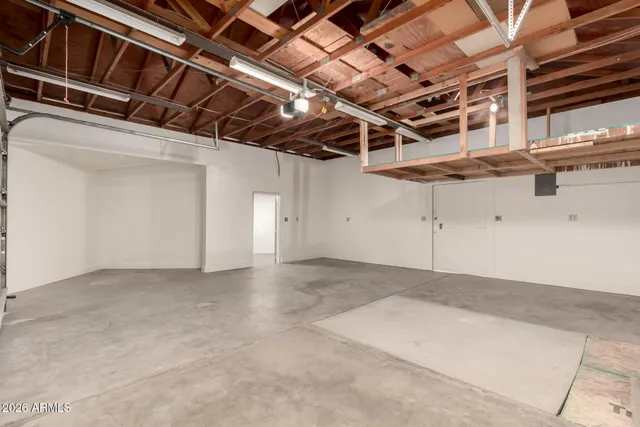 a view of room with workspace