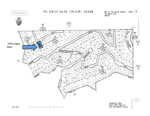 $12,800 | 0 Cappy Lake, Lake Arrowhead, CA 92352
