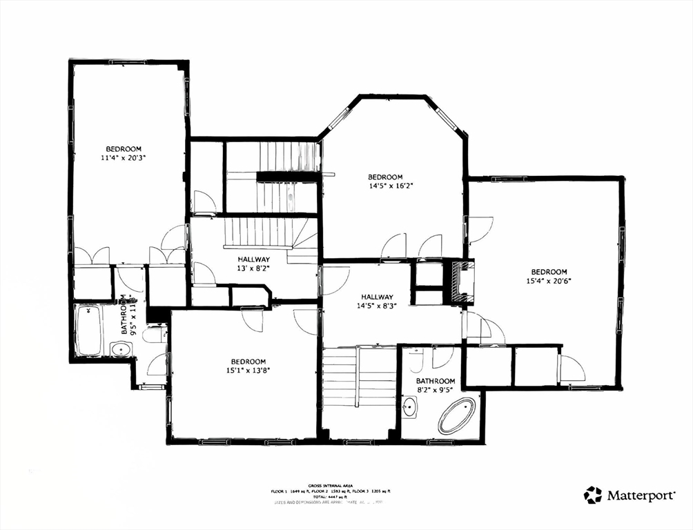 61 William Street Worcester, MA 01609 - Photo 40 of 42 a picture of floor plan
