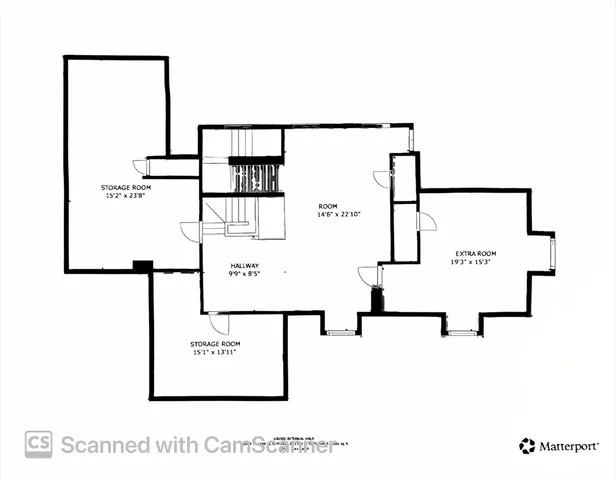 a picture of a floor plan