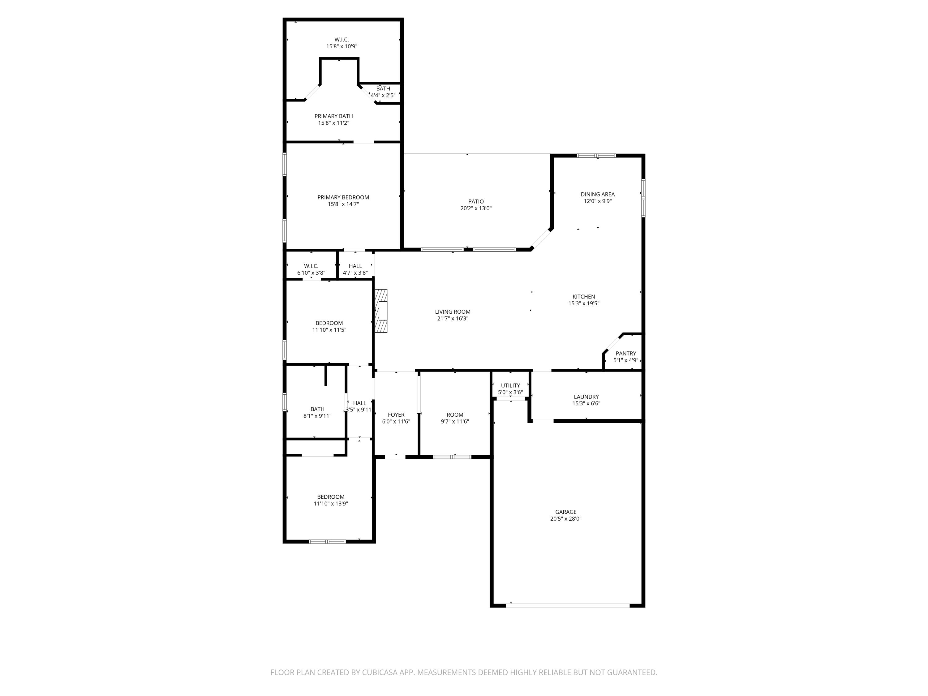 9616 Kline Avenue Lubbock, TX 79424 - Photo 33 of 33 a picture of floor plan