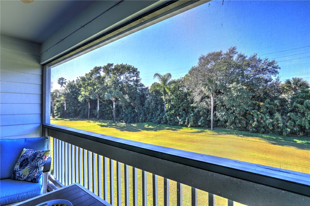 9635 Riverside Drive, Unit 4 Sebastian, FL 32958 - Photo 23 of 34 a view of swimming pool from a window