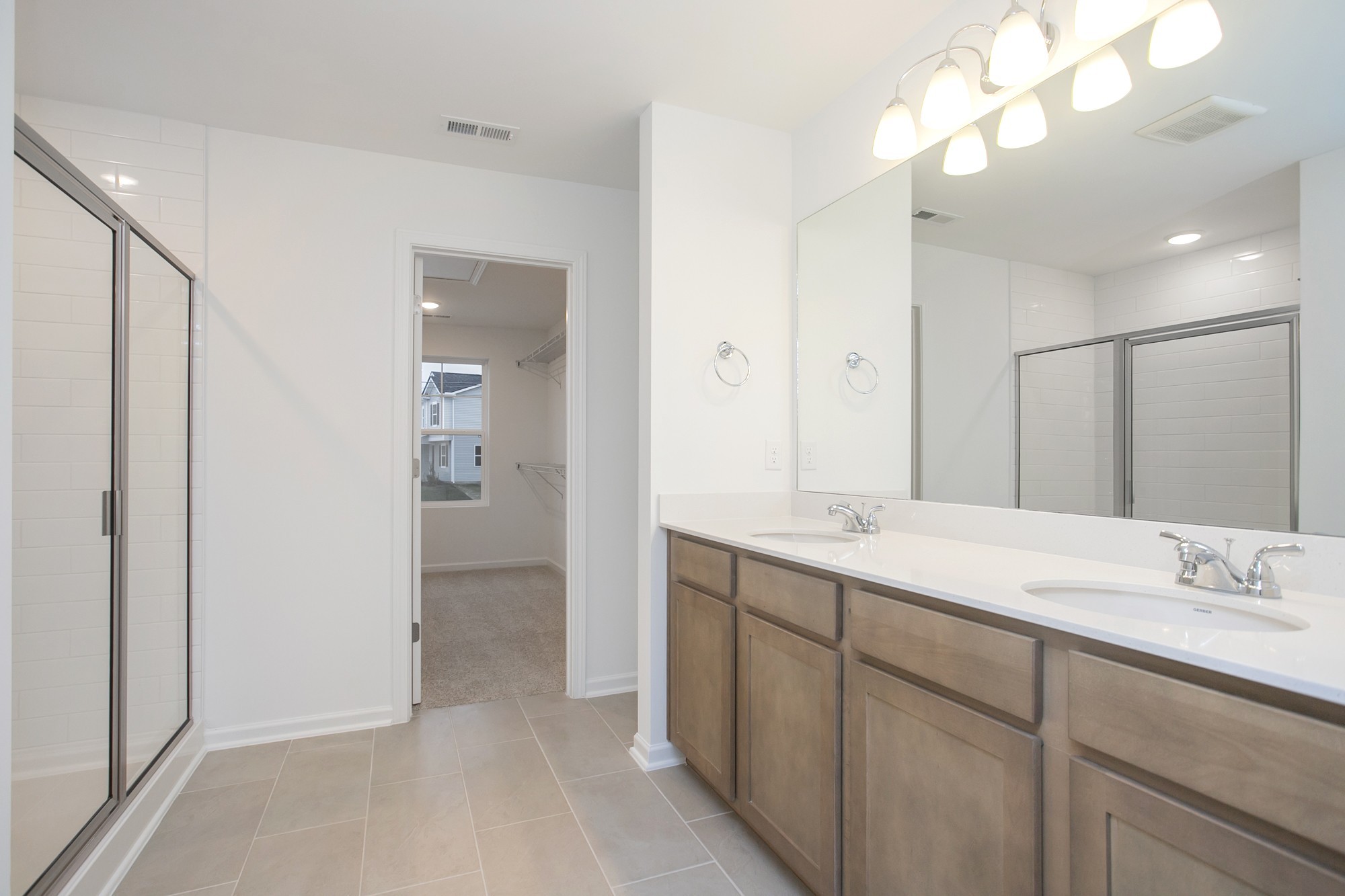 625 Maple Bend Dickson, TN 37055 - Photo 43 of 45 a bathroom with a sink and a mirror