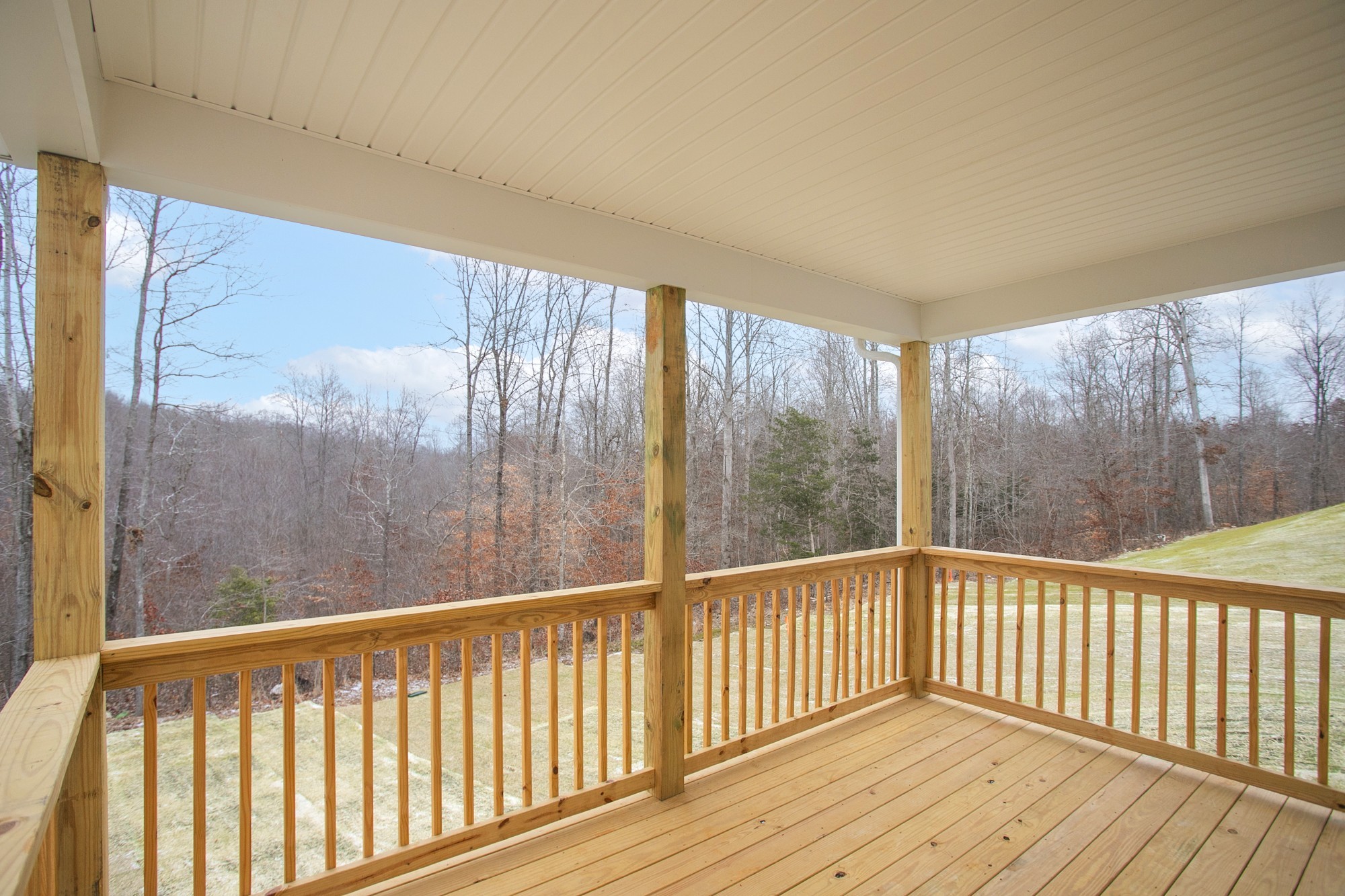 625 Maple Bend Dickson, TN 37055 - Photo 8 of 45 a view of a balcony with wooden floor