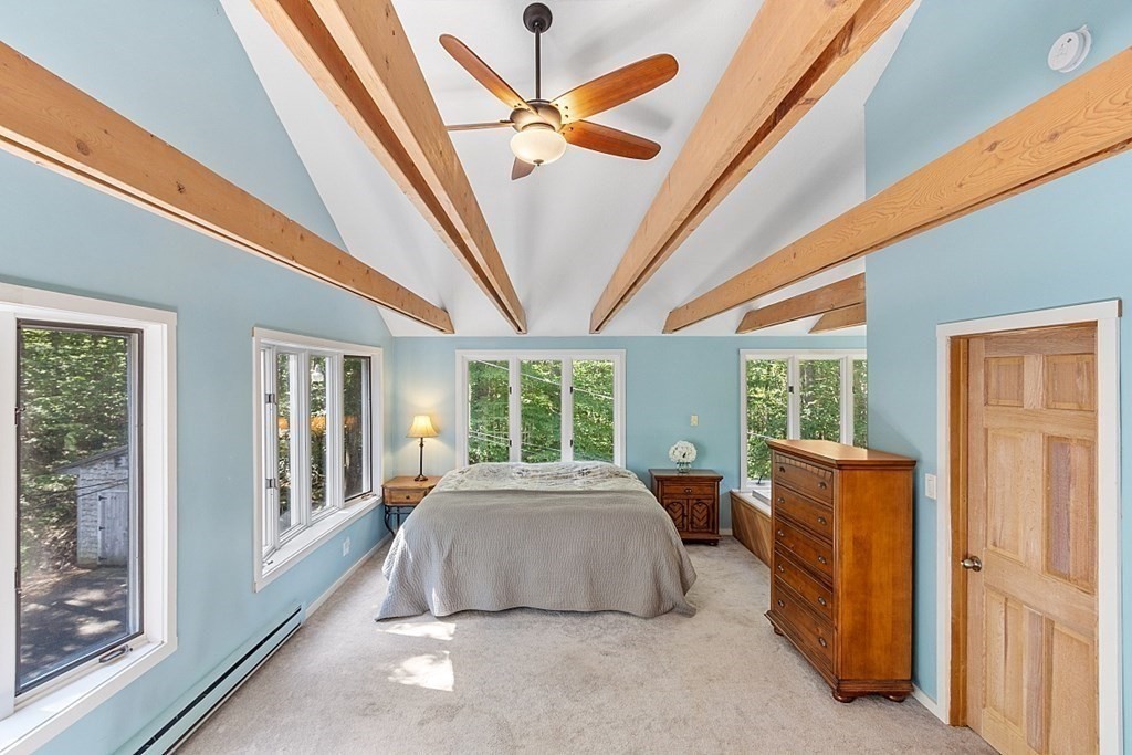 90 Minott Road Westminster, MA 01473 - Photo 19 of 41 a bedroom with furniture and large window