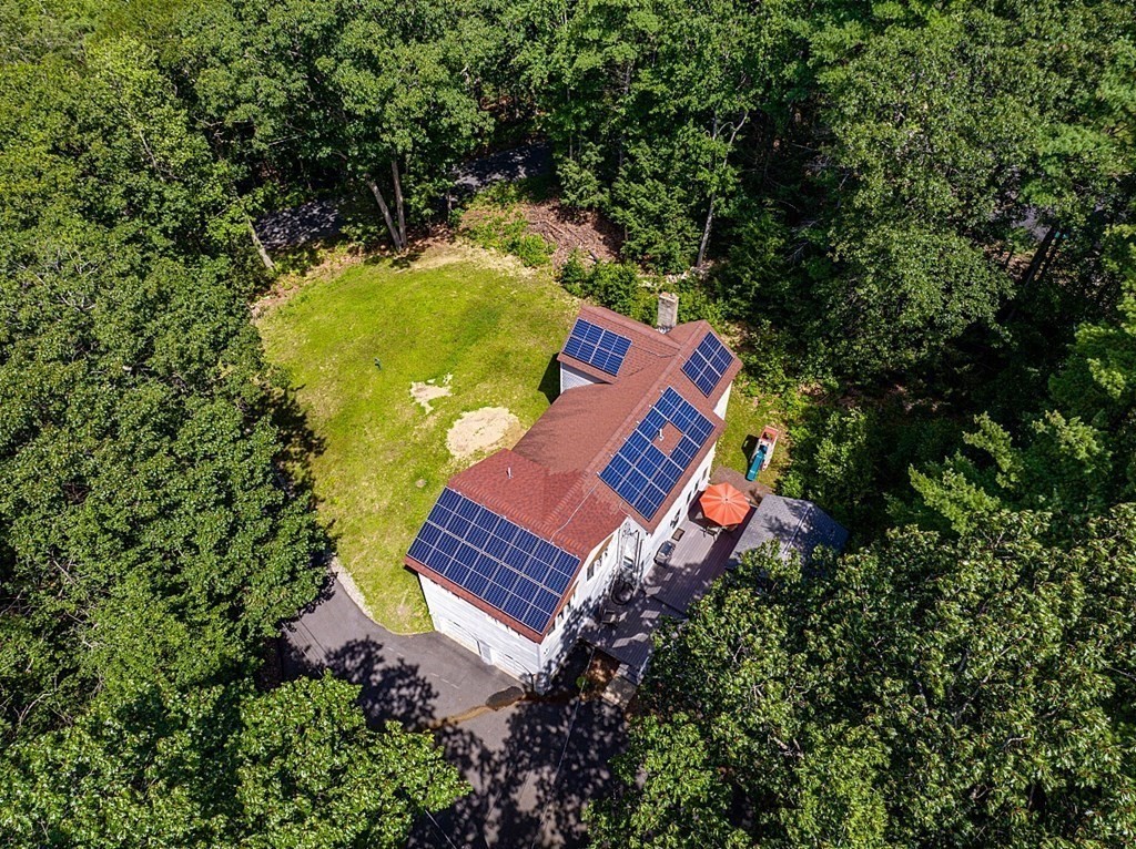 90 Minott Road Westminster, MA 01473 - Photo 4 of 41 an aerial view of a house with a yard and swimming pool