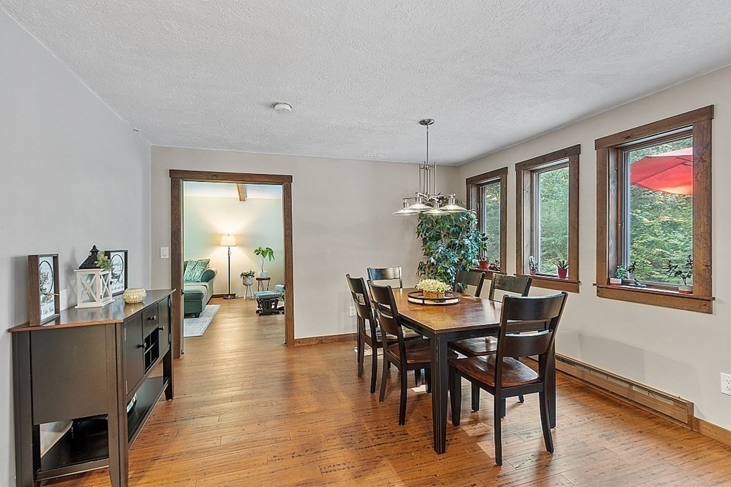 90 Minott Road Westminster, MA 01473 - Photo 10 of 41 a view of a dining room with furniture window and wooden floor