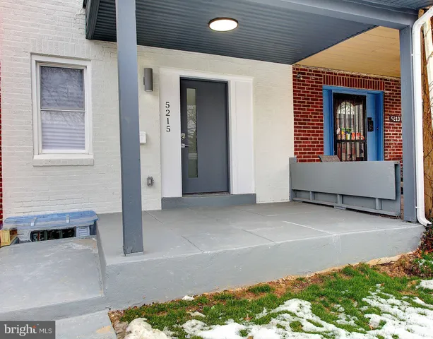 a view of front door of house