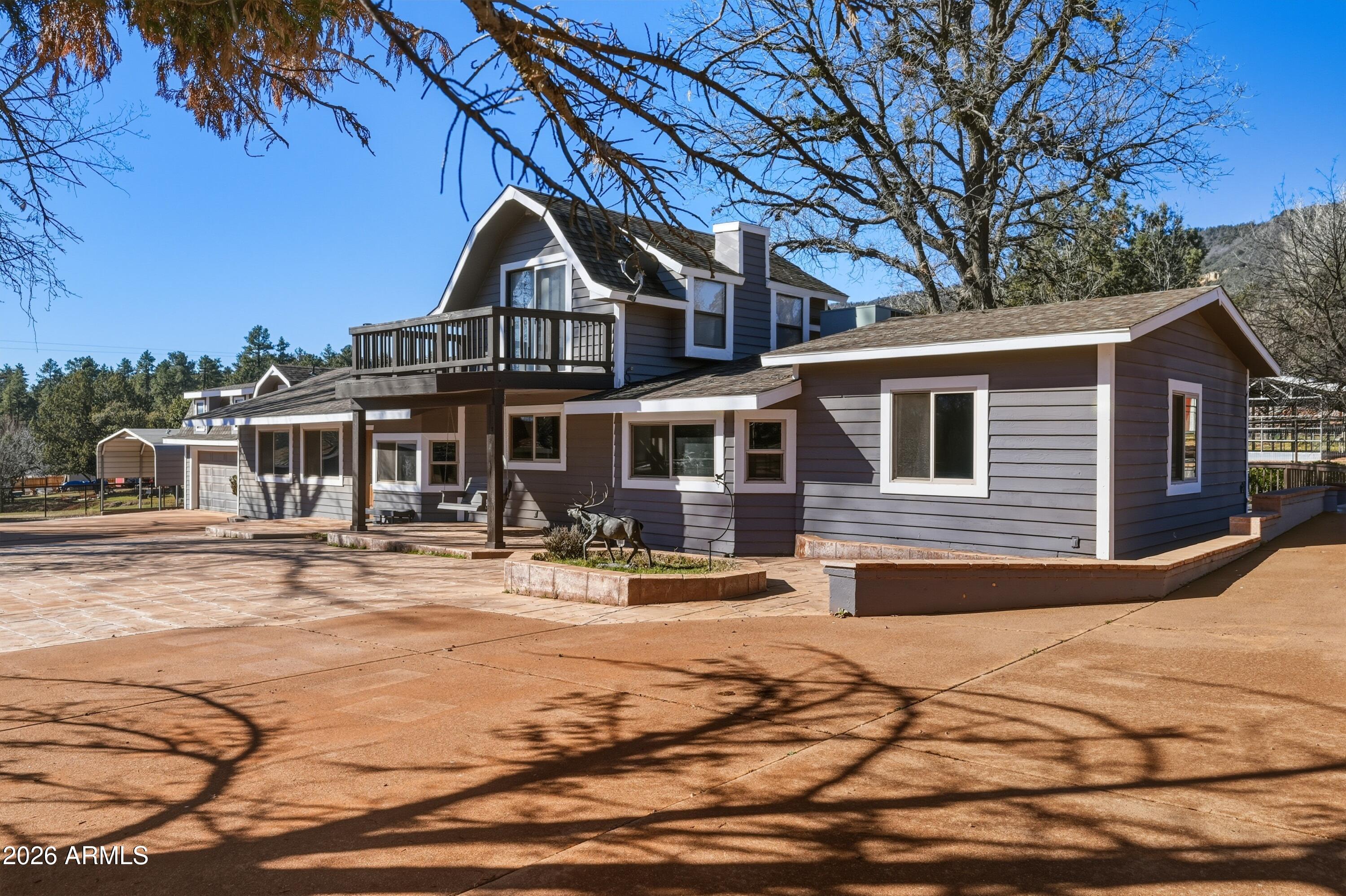 6475 Pine Cone Trail Pine, AZ 85544 - Photo 1 of 51 a view of a house with a yard