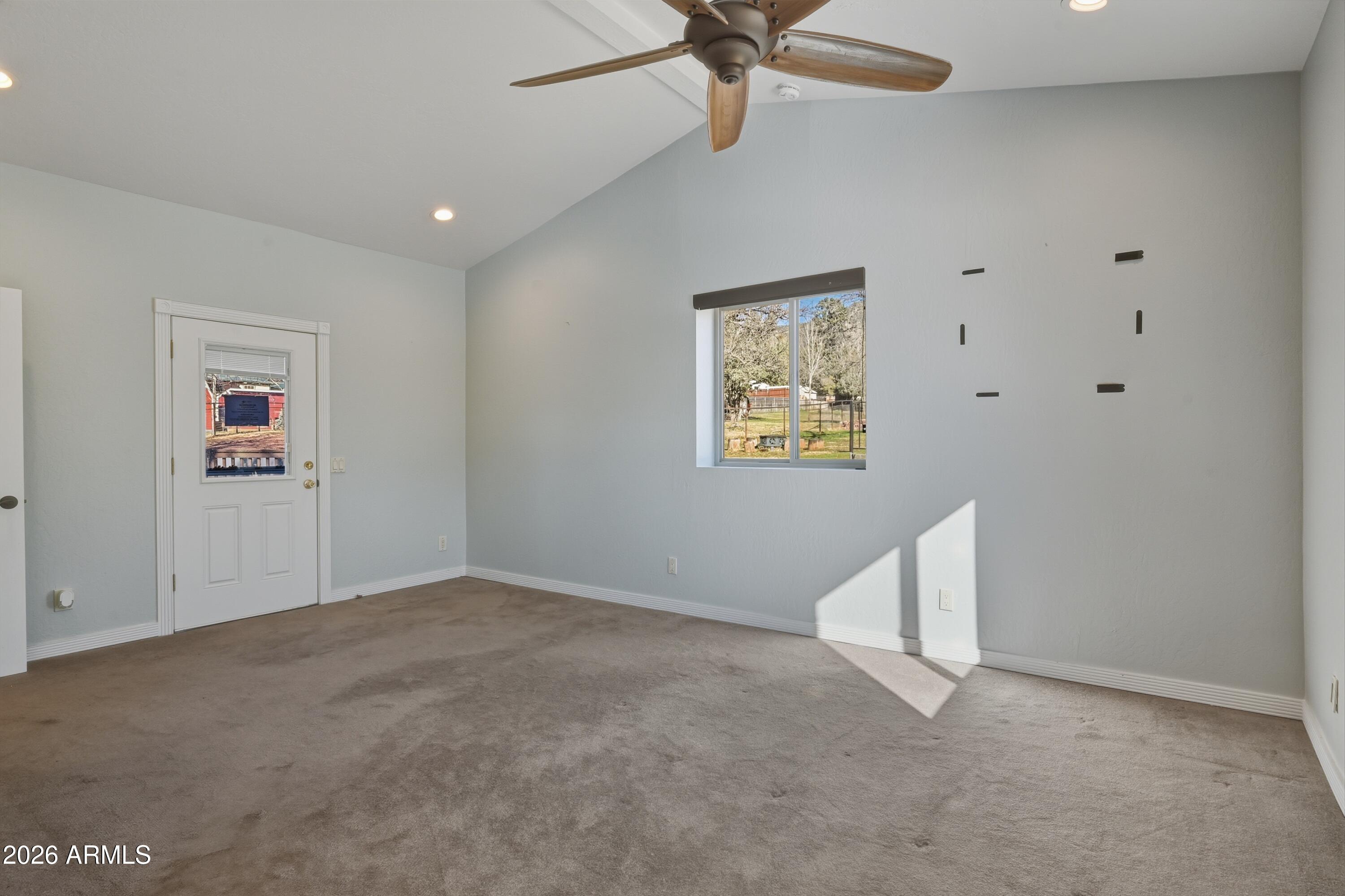 6475 Pine Cone Trail Pine, AZ 85544 - Photo 17 of 51 a view of an empty room with a window