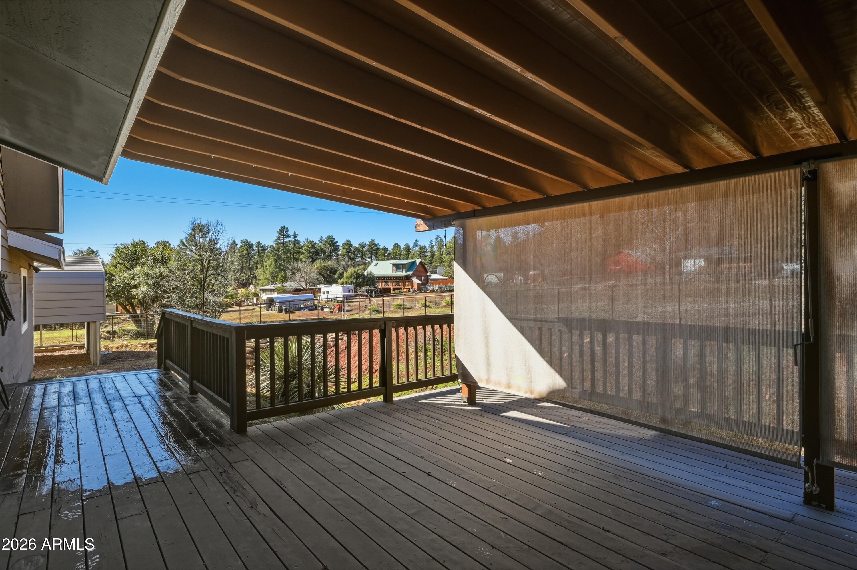 6475 Pine Cone Trail Pine, AZ 85544 - Photo 35 of 51 a view of a roof deck
