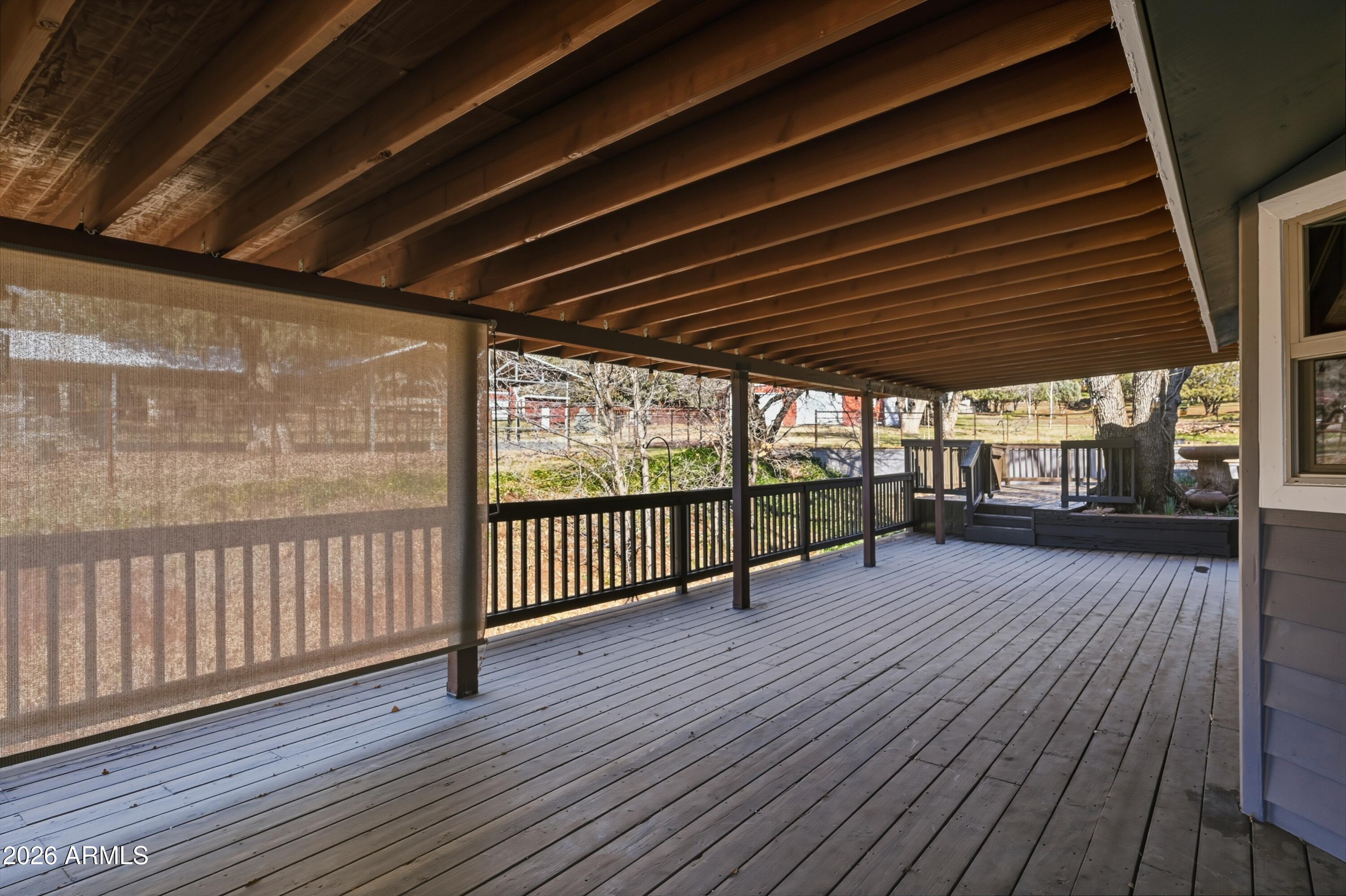 6475 Pine Cone Trail Pine, AZ 85544 - Photo 36 of 51 a view of outdoor space with wooden floor