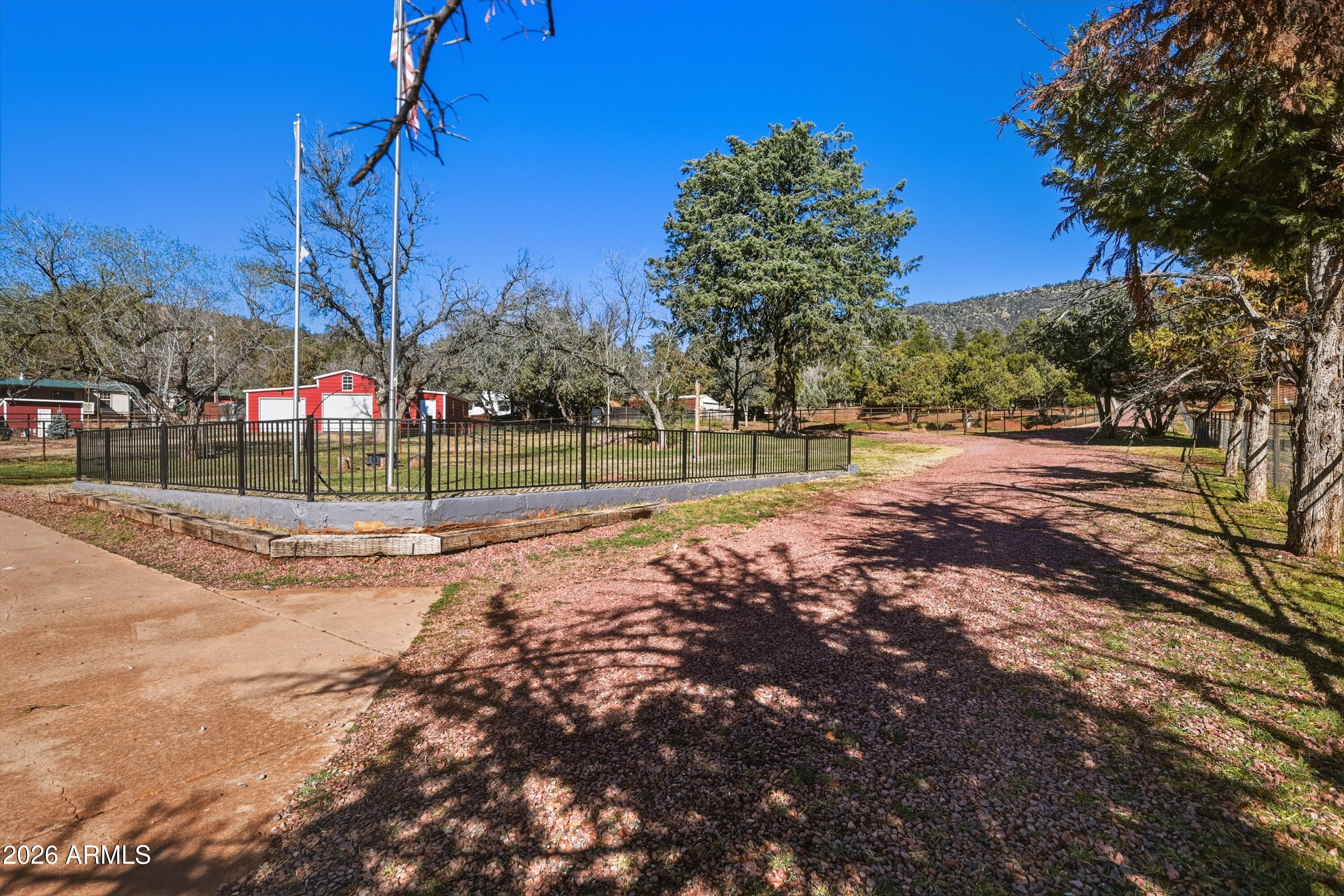 6475 Pine Cone Trail Pine, AZ 85544 - Photo 43 of 51 a view of a yard with entertaining space