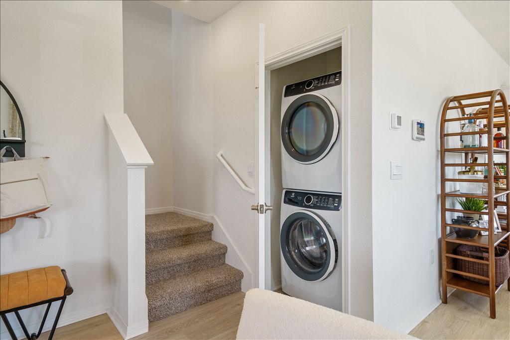 2534 Caleb Asher Loop Round Rock, TX 78665 - Photo 13 of 40 a view of livingroom with washer and dryer