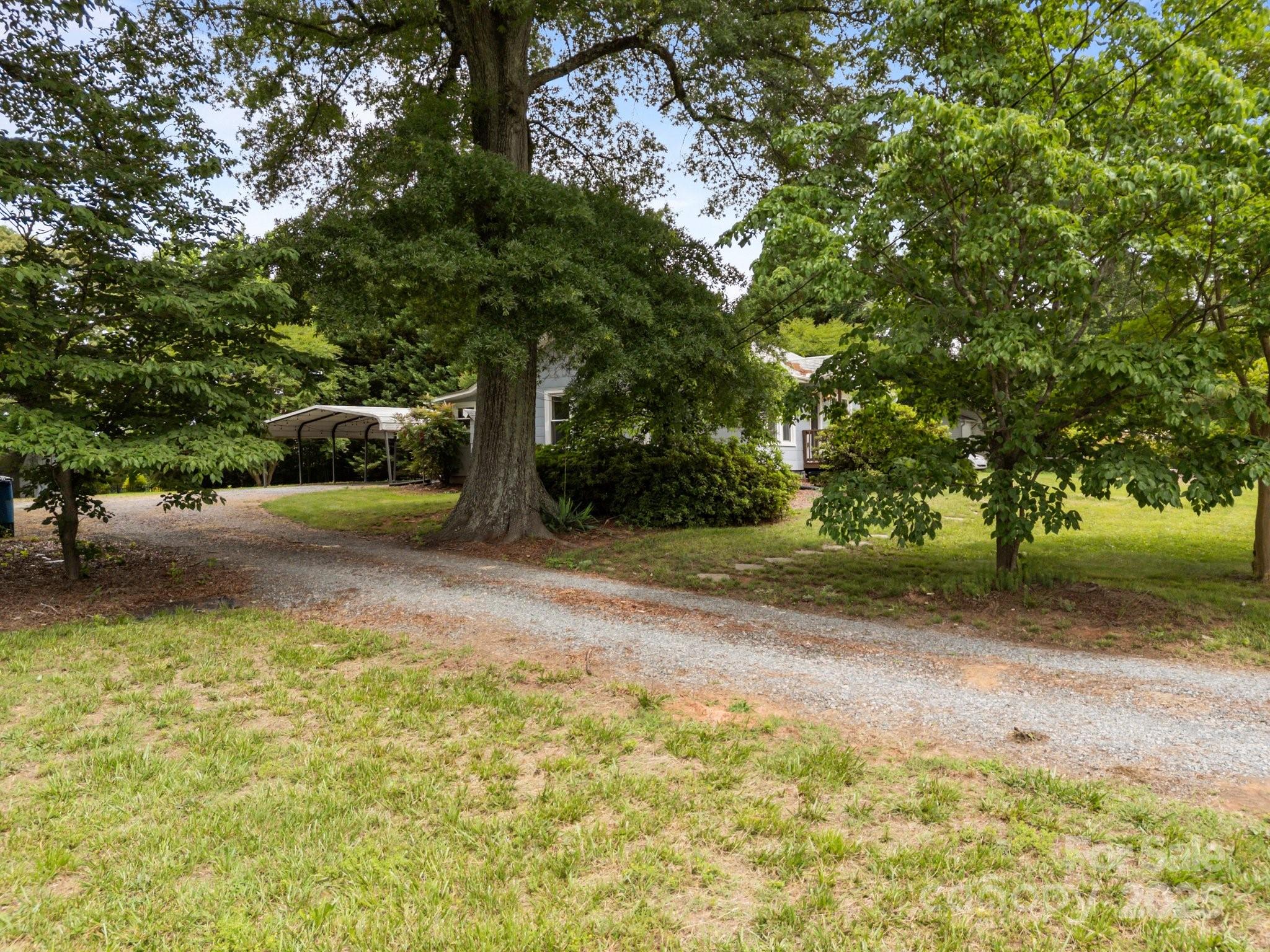 5371 Davidson Road Davidson, NC 28036 - Photo 22 of 27 a view of a yard with tree s