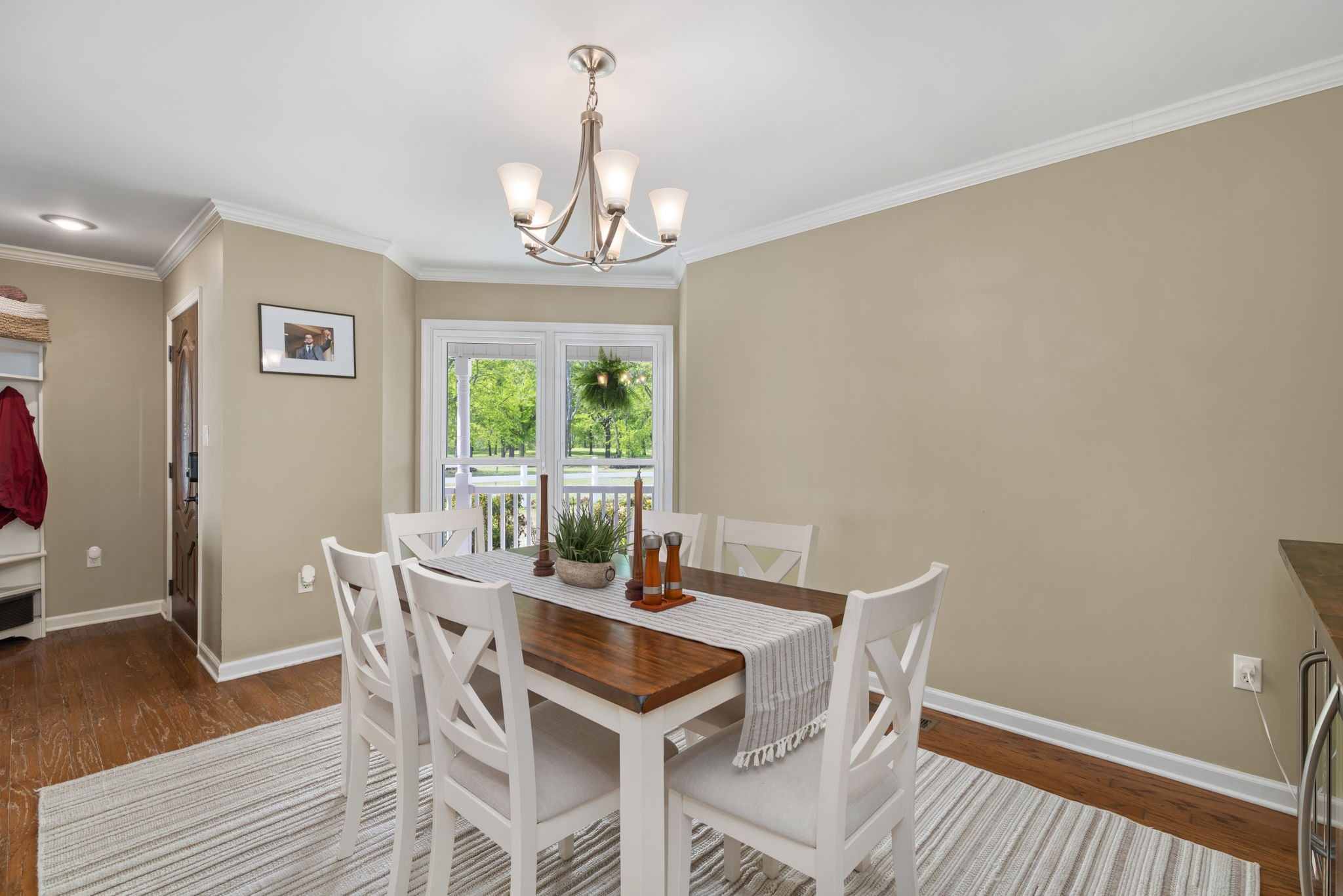 920 County Road 33 Killen, AL 35645 - Photo 15 of 80 a view of a dining room with furniture window and wooden floor