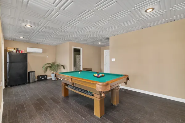 a view of a town with residential houses