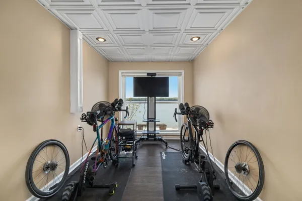 a view of a houses with outdoor space and street view