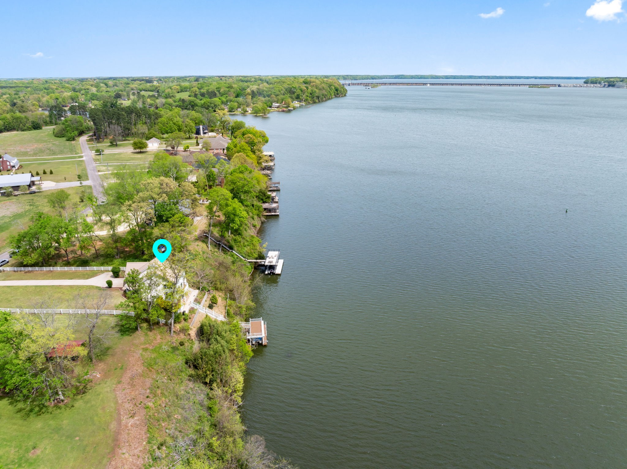 920 County Road 33 Killen, AL 35645 - Photo 62 of 80 a view of a lake with a city