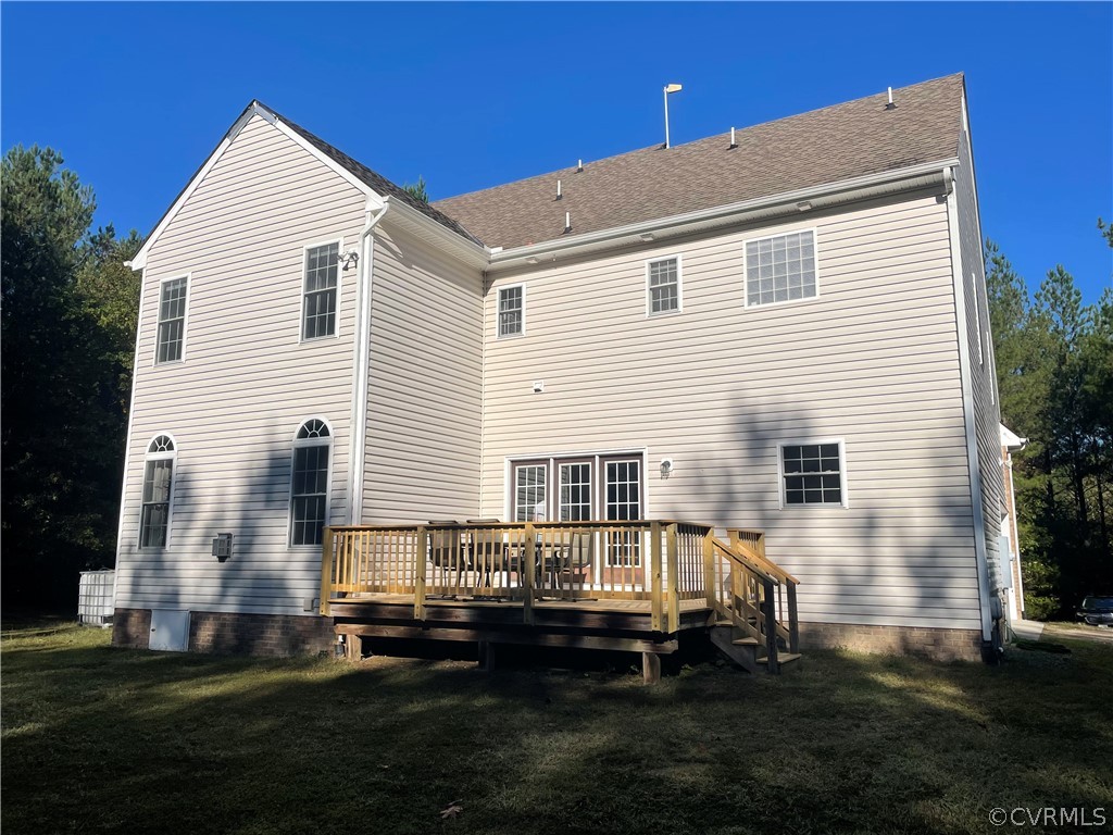 13111 Eppes Falls Road Chesterfield, VA 23838 - Photo 18 of 19 a view of house with a yard