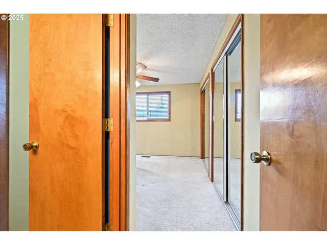 a view of a bathroom from a bathroom