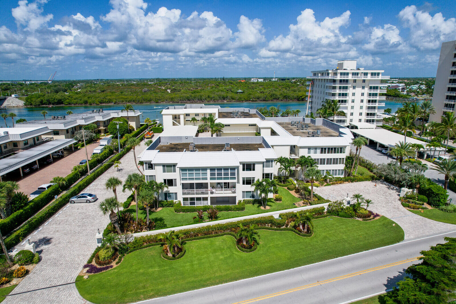325 South Beach Road, Unit 206 Tequesta, FL 33469 - Photo 1 of 45 01_Aerial_1_mls