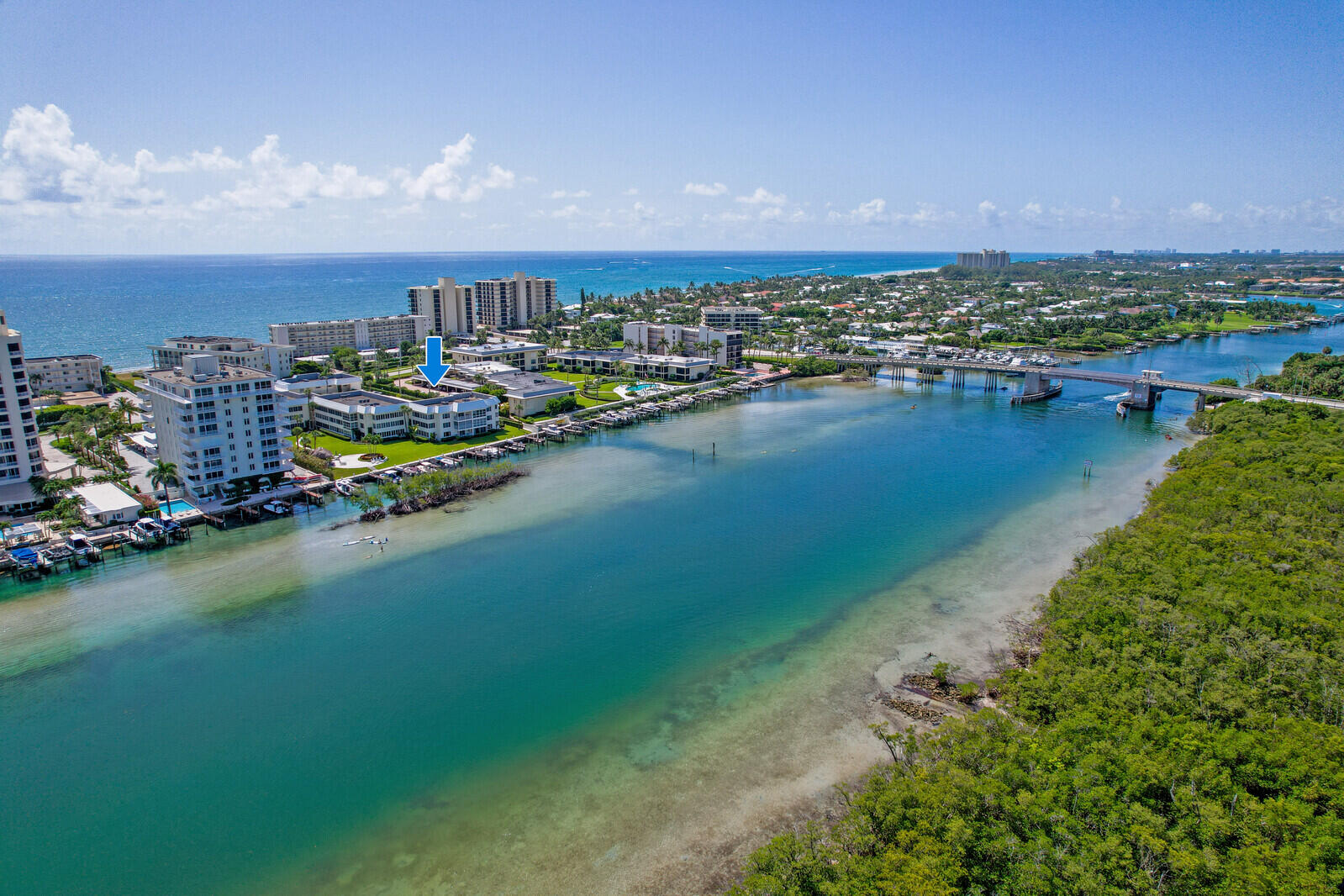325 South Beach Road, Unit 206 Tequesta, FL 33469 - Photo 5 of 45 05_Aerial_5_mls