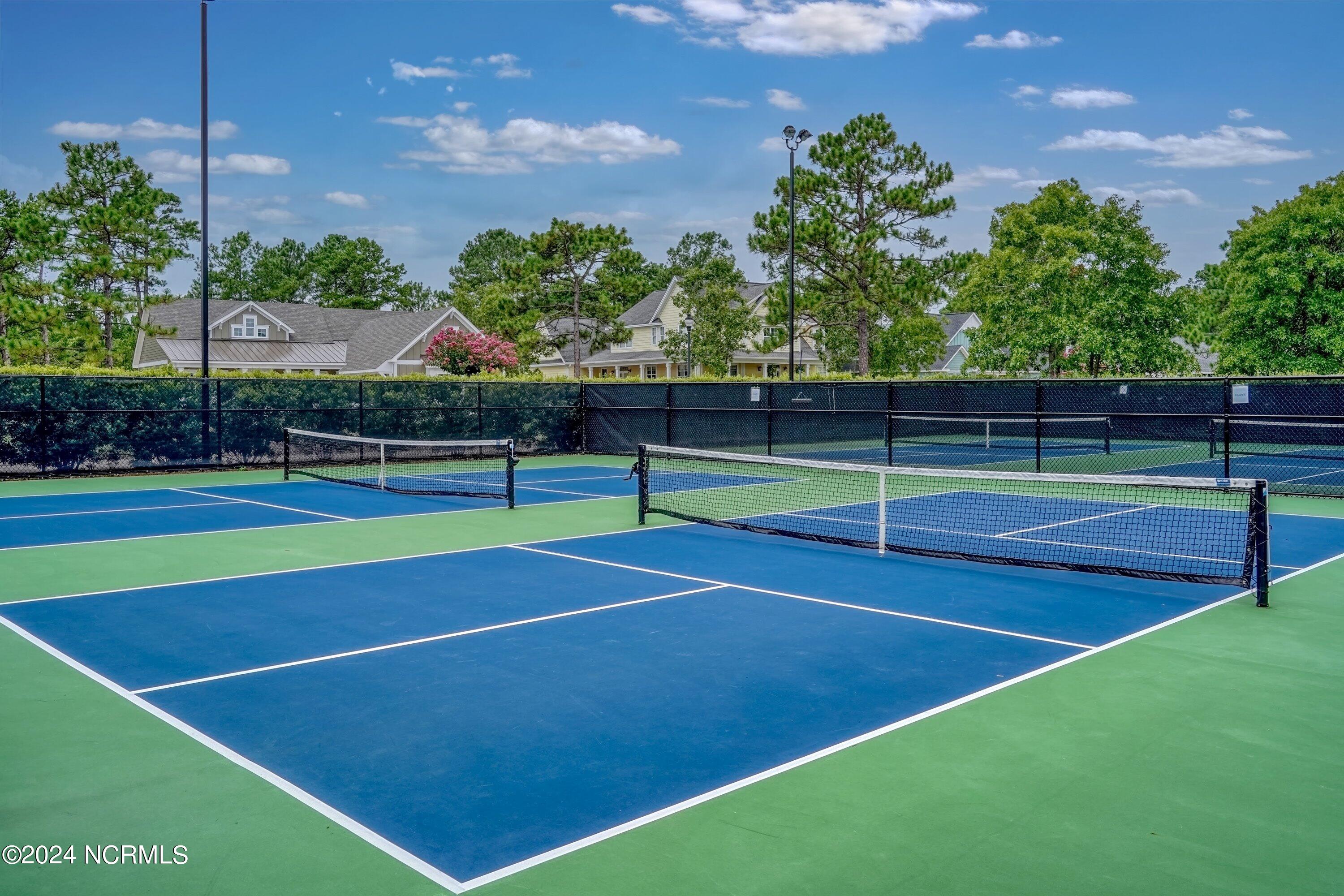3849 Hallmark Road Northeast Leland, NC 28451 - Photo 32 of 37 Pickleball and Tennis courts