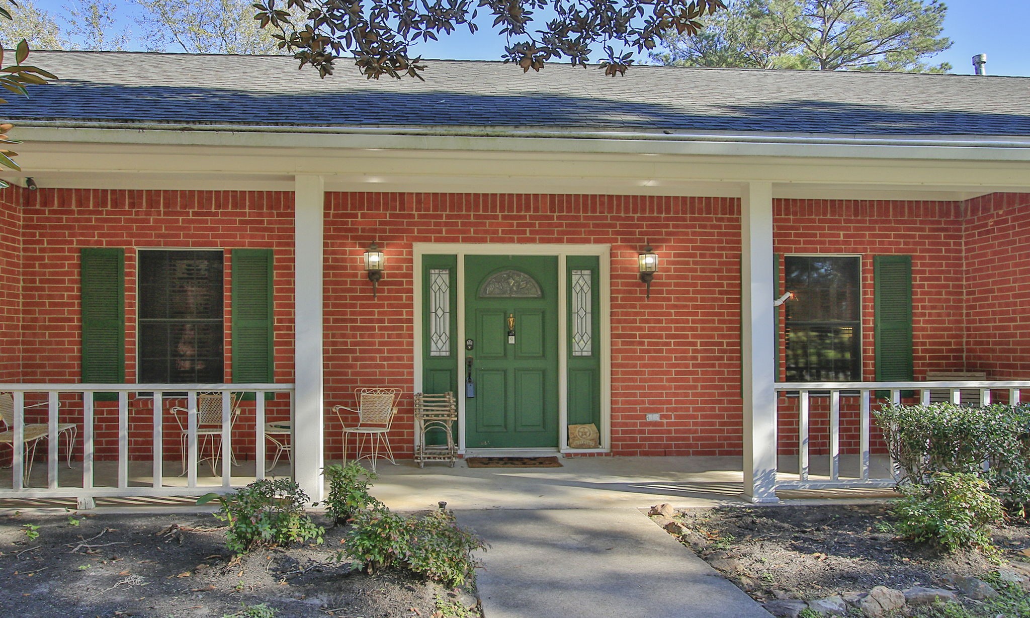 30610 Quinn Road Tomball, TX 77375 - Photo 12 of 50 Enjoy peaceful settings on this covered front porch.
