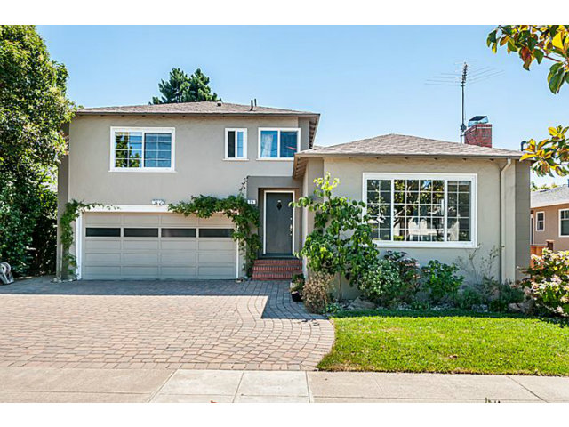29 Dwight Road Burlingame, CA 94010 - Photo 1 of 20 a front view of a house with a yard