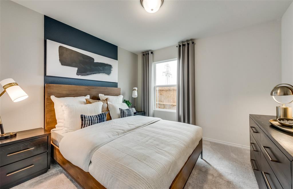 7517 Bent Gale Road Pilot Point, TX 76258 - Photo 16 of 26 *Model Representation - Spacious secondary bedroom