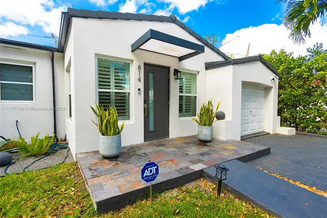 a view of a outdoor space with a patio