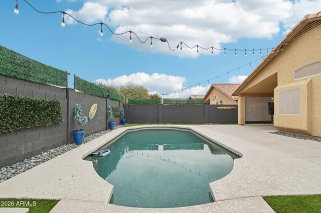 a view of a house with pool