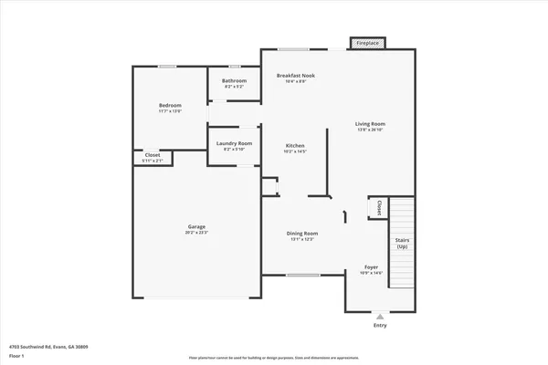 $359,900 | 4703 Southwind Road, Evans, GA 30809