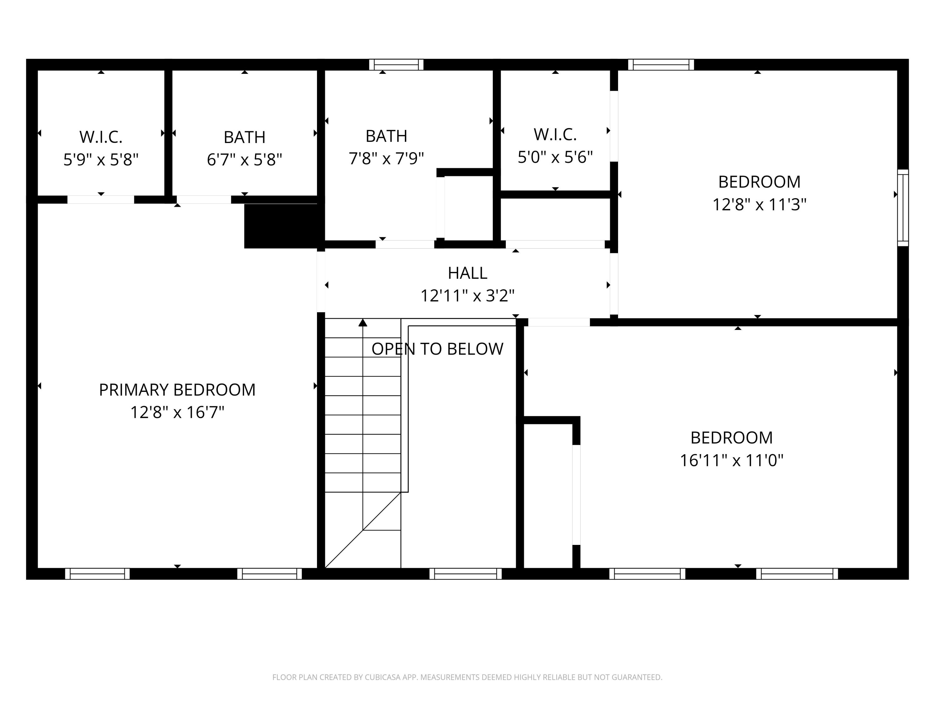 S67W32989 Rd X Mukwonago, WI 53149 - Photo 24 of 25 Upper Level Floor Plan