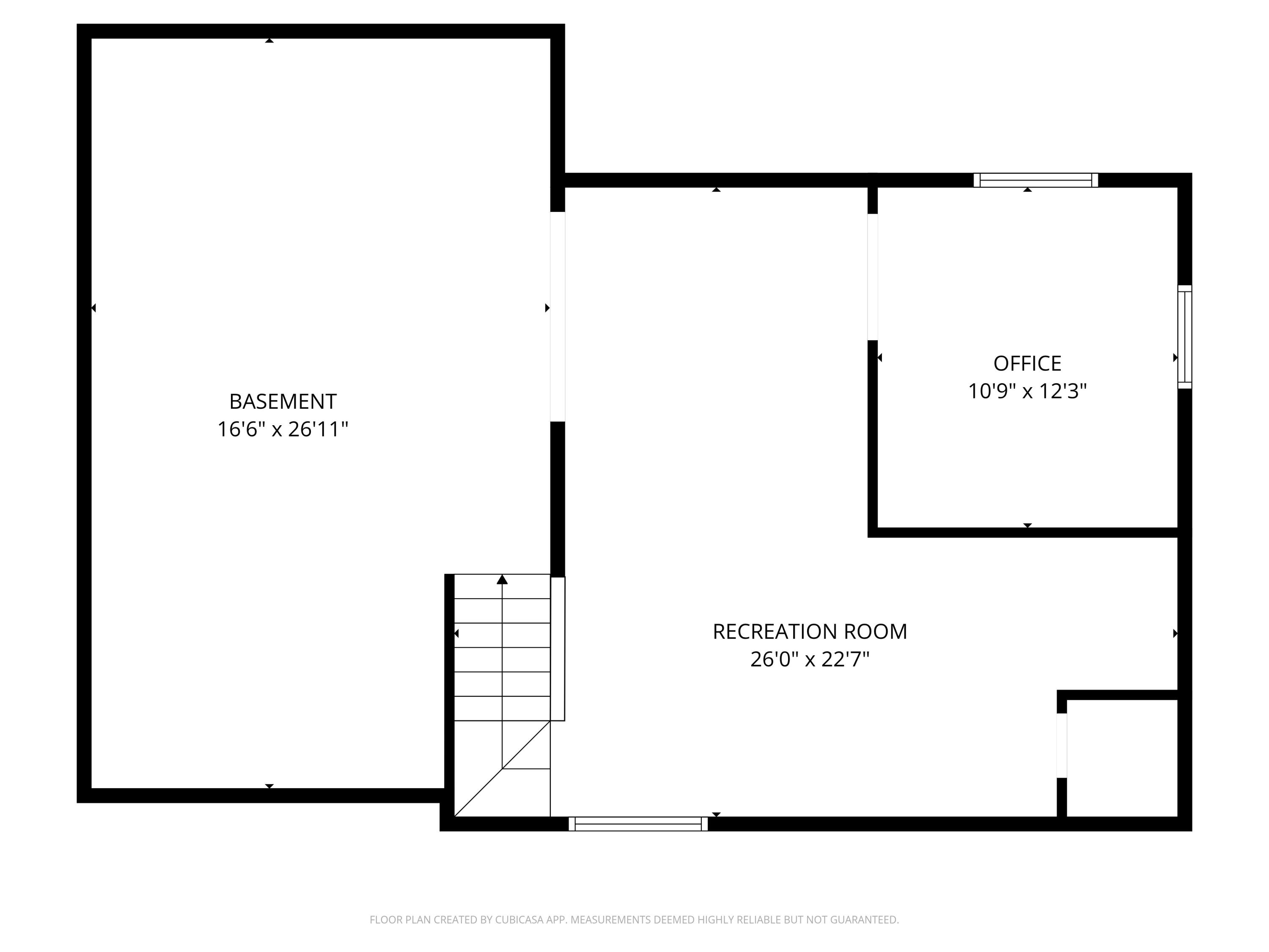S67W32989 Rd X Mukwonago, WI 53149 - Photo 25 of 25 Lower Level Floor Plan