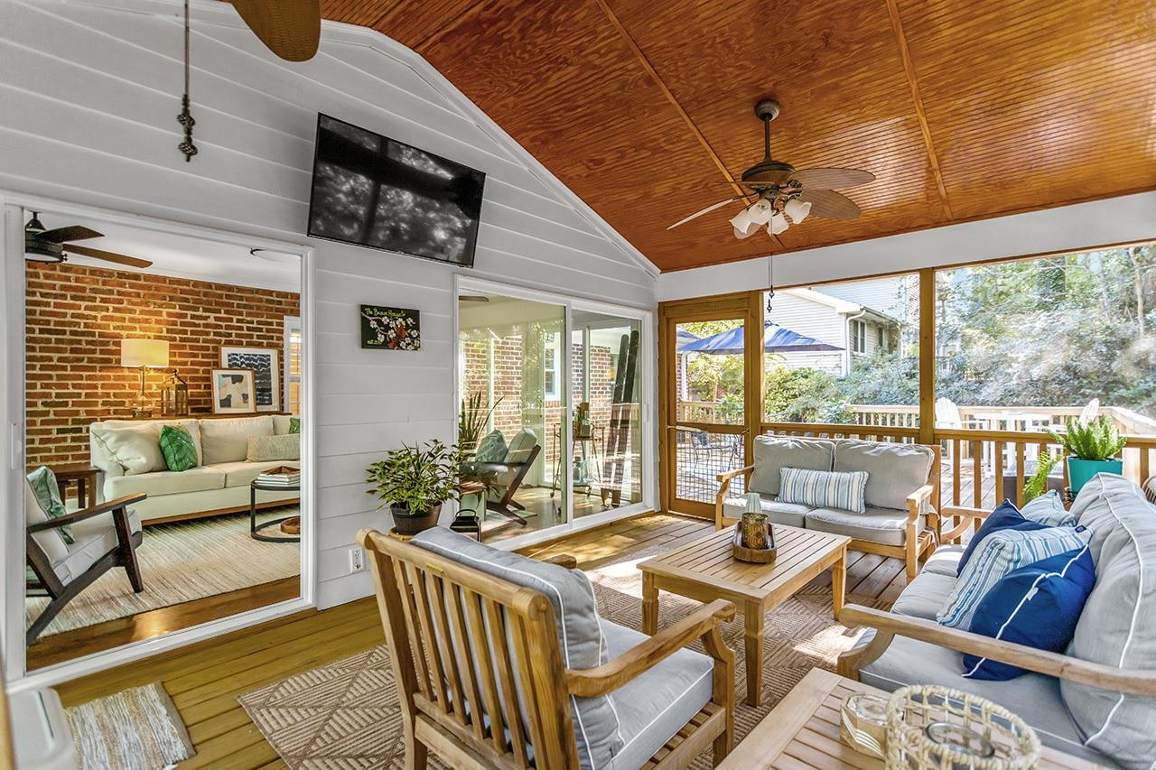 3105 Cartwright Drive Raleigh, NC 27612 - Photo 31 of 38 Screened Porch
