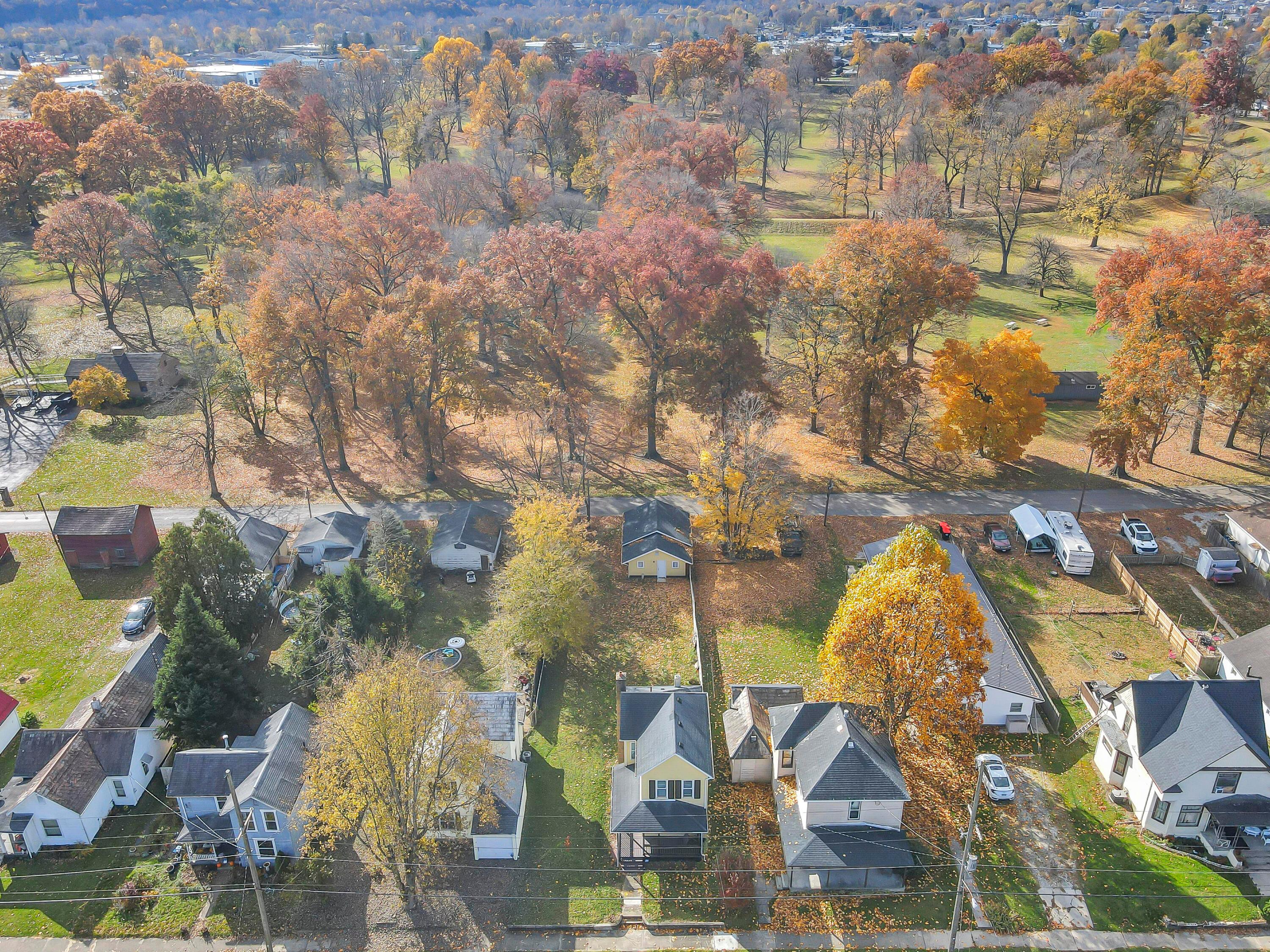 129 Riley Street Newark, OH 43055 - Photo 25 of 26 Aerial View - Backs Up to Park